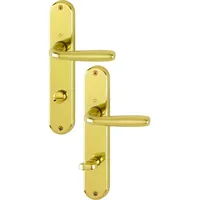 HOPPE Drückergarnitur Maribor 1766/3022P, ls, WC/S78/8 (5), F271, ts