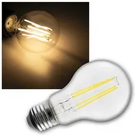 McShine LED Filament Glühlampe McShine ''Filed'', 3000K, E27, 2,3W,