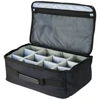 HMF Kameratasche Kamerakoffer individuelle Trennwände, Spiegelreflex, 44 x 28
