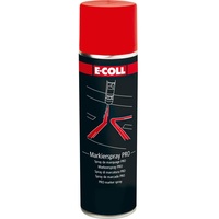 E-COLL pro Markierspray rot 500ml, 12 Stück