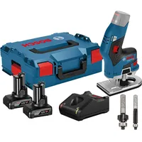 Bosch Akku-Kantenfräse GKF 12V-8 12 V / 2x 4,0
