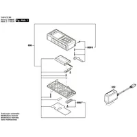 Bosch Original Ersatzteil Bosch 2609169030 Befestigungsset Für Glm80 Und