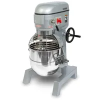 Vertes Teigknetmaschine Knetmaschine Teigmaschine mit Planetenrührwerk, 40L Kapazität, Edelstahl