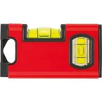 FORMAT Magnet-Wasserwaage Mini 10cm mit 2 Libellen