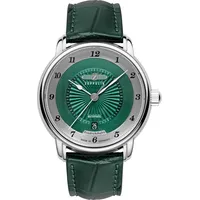 Zeppelin 8556-2 Herrenuhr Automatik Friedrichshafen Grün