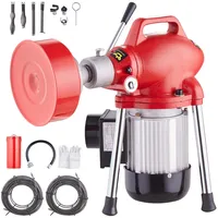 Vevor Rohrreinigungsmaschine 120 Fuß x 5/8 Zoll, 370 W