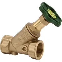 Schlösser Armaturen Freistromventil DN32 (1 1/4'') Muffenanschluss ohne Entleerung