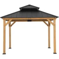 Sunjoy Pavillon Zedernholz Gazebo KAPS - 330cm x 330cm,