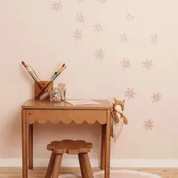 Little Dutch Wandsticker Set Fairy Garden Flowers A4 (3x