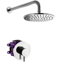 PaulGurkes Unterputz Dusche Set Komplett Regendusche