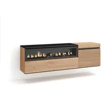SKRAUT HOME Wohnzimmer TV-Schrank, Viel Stauraum, 150x35x45cm, für TV-Geräte