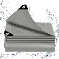 Woltu Abdeckplane wasserdicht 140 g/m2 PE Schutzplane Gewebeplane mit