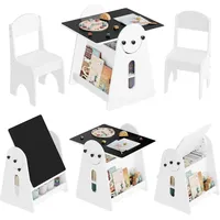 Woltu Kindersitzgruppe mit 2 Stühlen 60 x 60 x