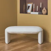 Sweeek Sitzbank mit Bouclé-Bezug - Sweeek
