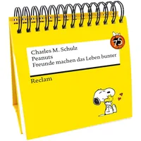 Reclam, Philipp Peanuts. Freunde machen das Leben bunter (Tischaufsteller)