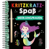 ArsEdition Kritzkratz-Spaß Meerjungfrauen