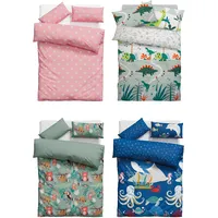 LÜTTENHÜTT Kinderbettwäsche »CUDDLEE« 2 Stk., tlg. in vielen Designs: