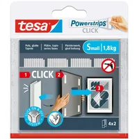 Tesa Powerstrips Click-Small 4 Stück