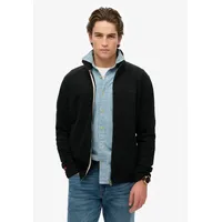 Superdry Essential Logo Reißverschlusspullover - Black - L