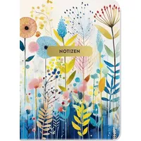 Groh Verlag Notizheft Blumenglück Blumenwiese