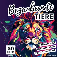 Bookmundo Bezaubernde Tiere Malbuch 1 St.