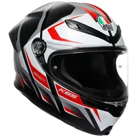 AGV K6 Karve schwarz-weiss-rot S