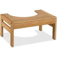 Relaxdays 10048533 Erhöhung für Erwachsene, Bambus, H x B