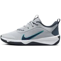 Nike Omni Multi-Court Hallenschuhe Kinder - wolf grey/thunder blue-bright