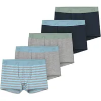 NAME IT kids Jungen Aquamarine Nkmboxer 5P Y/D, Numeric_158