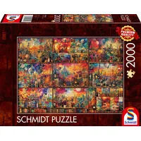Schmidt Spiele 59745 Genussvolle Auszeit, Auf Reisen mit Büchern