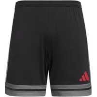 Adidas Herren SQUADRA25 Short, Black/Team Grey Four/Pure Ruby, S