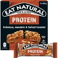 Eat Natural Protein Erdnuss, Mandeln Und Salziger Karamell 3x40