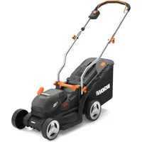 Worx WG733E Akku-Rasenmäher 20V, 33cm Schnittbreite, 35L Grasfangkorb (leistungsstarker