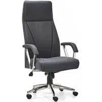 JV moebel Chefsessel Holz/Kunstleder Beige