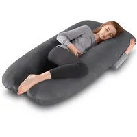 Does Not Apply Schwangerschaftskissen, U-förmiges Ganzkörperkissen, Stillkissen XXL, Extra