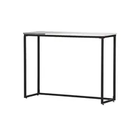 Möbel Kraft Konsolentisch 100 x 30 x 72 schwarz