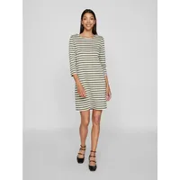 VILA Ninny Kleid Mit 3/4-ärmeln - Dusty Olive /
