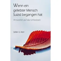 Epubli Wenn ein geliebter Mensch Suizid begangen hat -