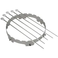 MASURIA Wild Alpha 600 Spießaufsatz, Edelstahl, gleichmäßiges Grillen, einfache