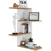 VCM Holzregal hängend platzsparendes Regal Maße: H. 77 x