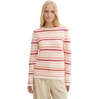 Tom Tailor Ottoman Pullover Peachy Knit Stripe Design L