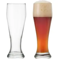 Montana Weizenglas Basic 2tlg. Glas Transparent Klar 300 ml