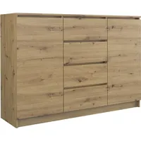 Topeshop Malwa 120 x 85 x 35 cm braun