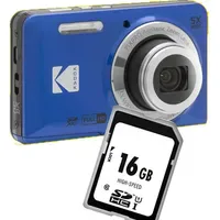 Kodak Pixpro FZ55 inkl. Kodak Gear blau