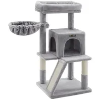 Songmics FEANDREA Kratzbaum mit Kratzrampe, ca. B45/H96/T48 cm