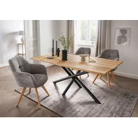 Main Möbel Esstisch Toronto 200 x 100 cm Glas