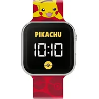 Accutime Pikachu LED Uhr Rot
