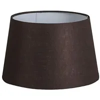 QAZQA Leinen Leinen Lampenschirm braun 25I16,