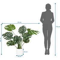HJH Office Kunstpflanze Monstera I (90 cm)