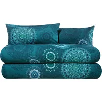 Erwin Müller Bettwäsche Sparpaket 4-teilig in petrol | Gr.: